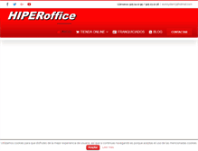 Tablet Screenshot of hiperoffice.es